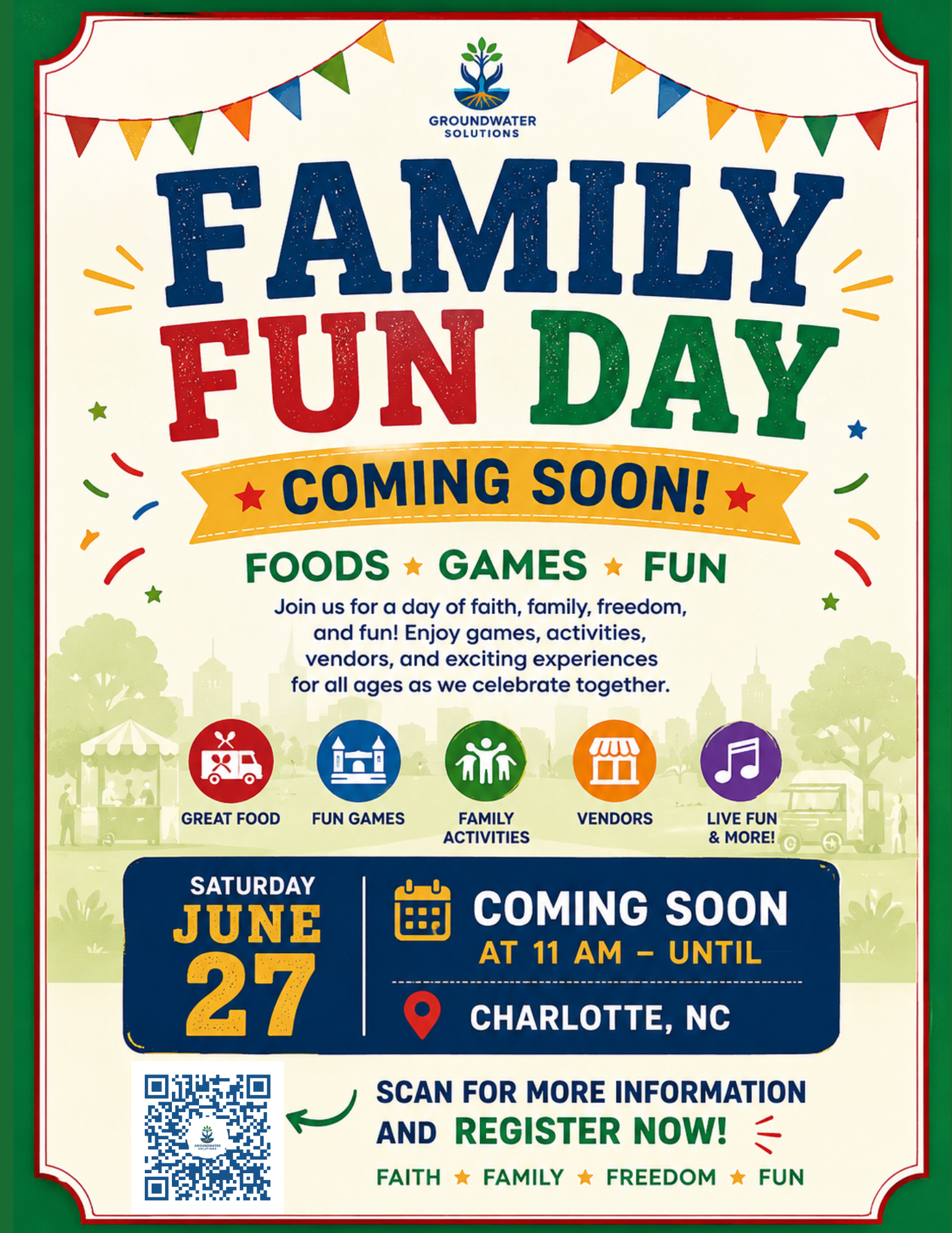 Family Fun Day flyer