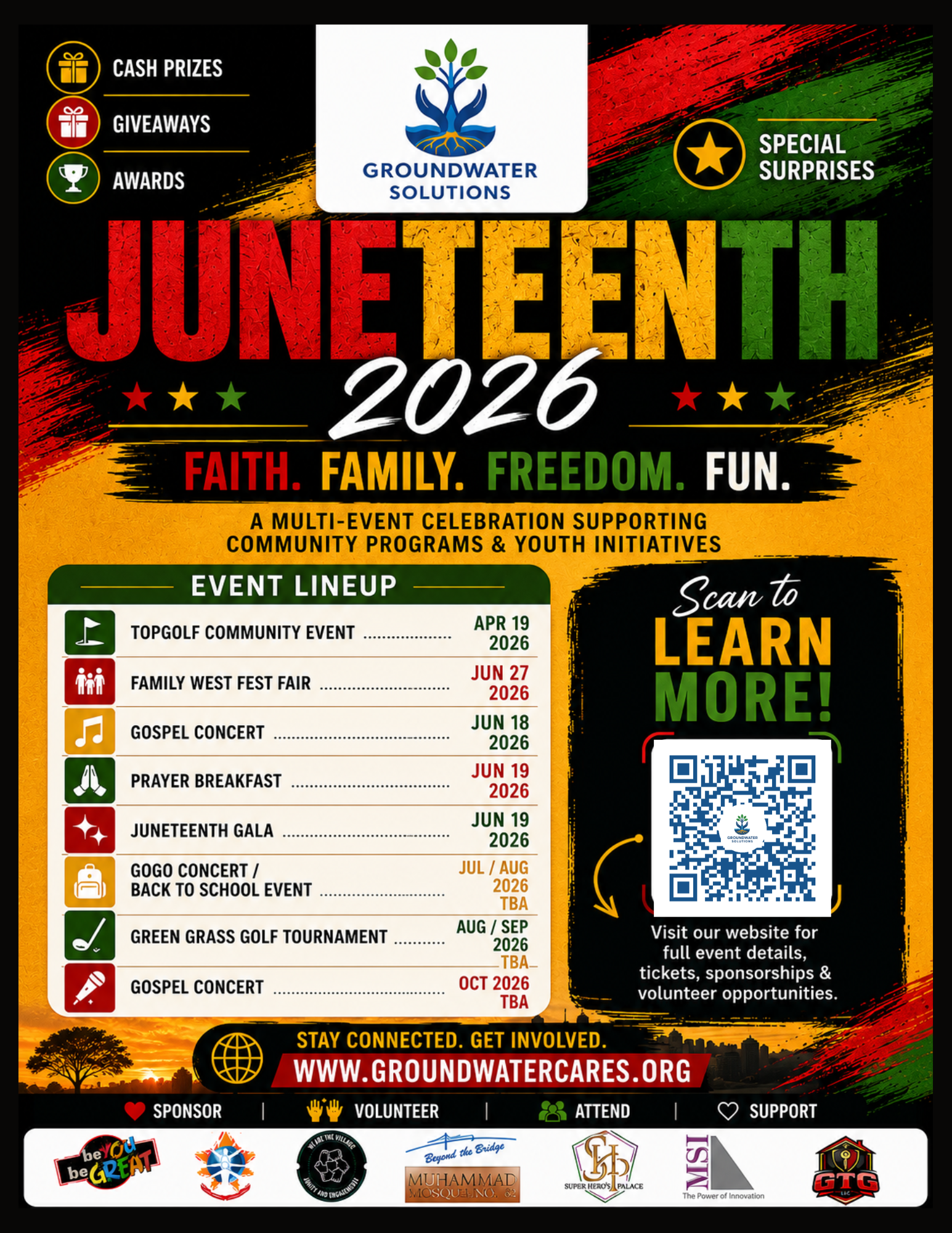 Juneteenth Event Series Flyer flyer