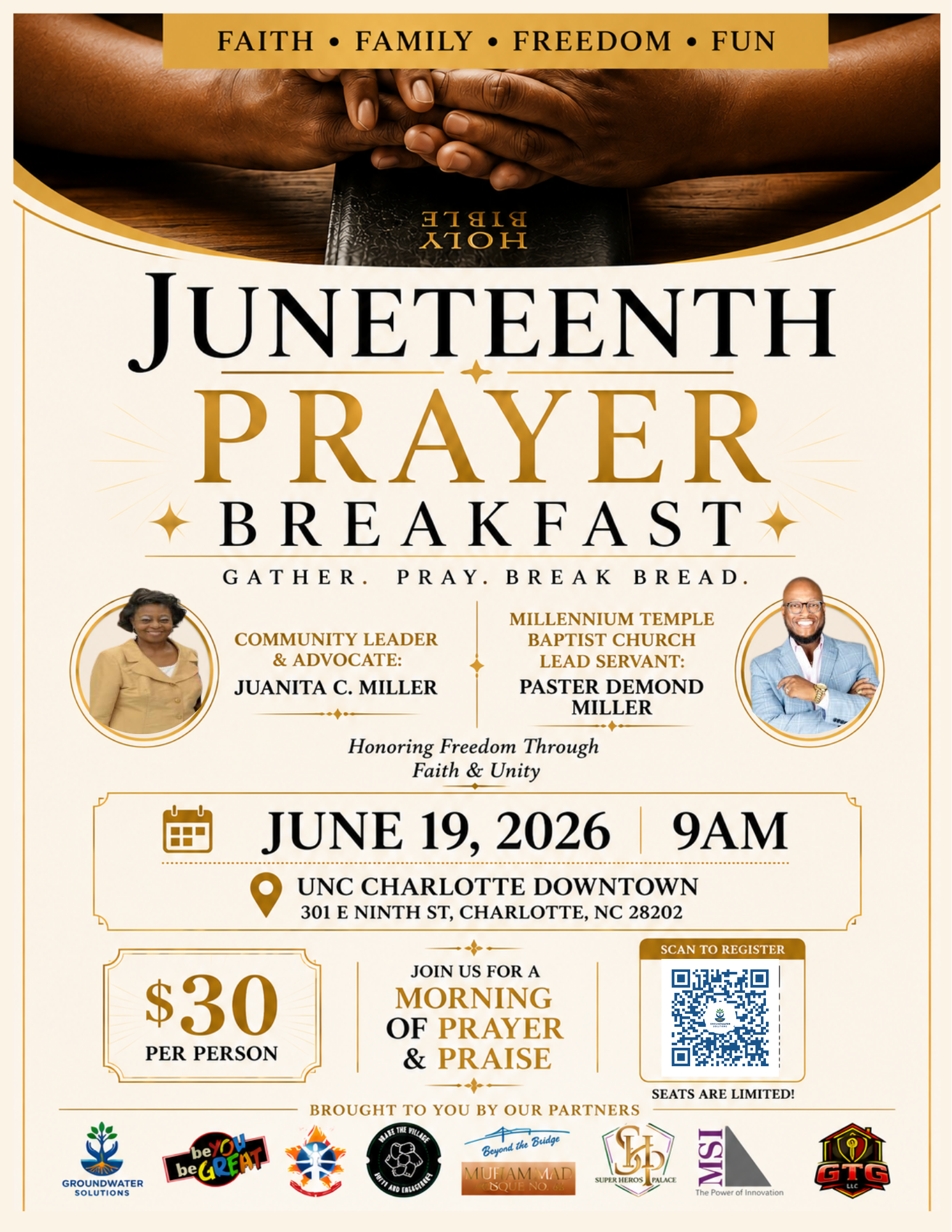 Prayer Breakfast flyer